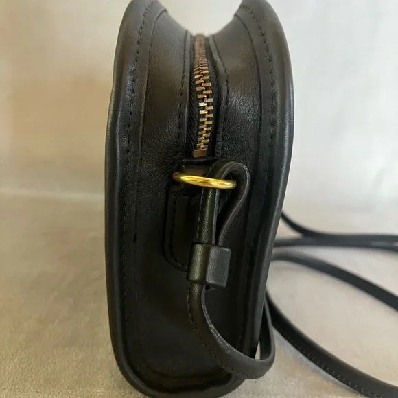 Coach Black Leather Crossbody Bag - Picture 4 of 8